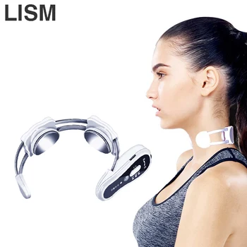 

4D massage relax neck massager intelligent electric cervical spine massager whole body vibration pulse relief massage tool