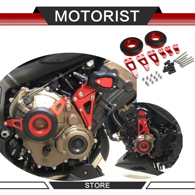Аксессуары для мотоциклов CB650R CBR650R 2019 2020 CB650F CBR650F 2014 Защитная крышка двигателя cb650r