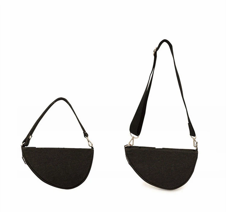 Женская сумка через плечо ВИНТАЖНАЯ ДЖИНСОВАЯ сумка-Седло женские роскошные сумки на плечо для женщин маленькие круглые сумки дизайнерские Bolsas