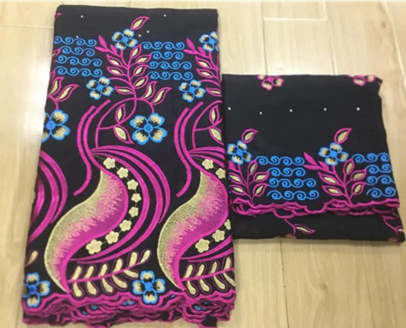 Последняя ткань из Дубая, модное швейцарское кружево из вуали, швейцарское кружево, кружево из хлопка с вышивкой, высококачественное кружево 5+ 2 ярдов/партия