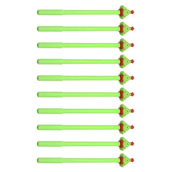 

10PCS Lovely Portable Adorable Fahion Gel Pen Writing Pen for Office Student School Writing