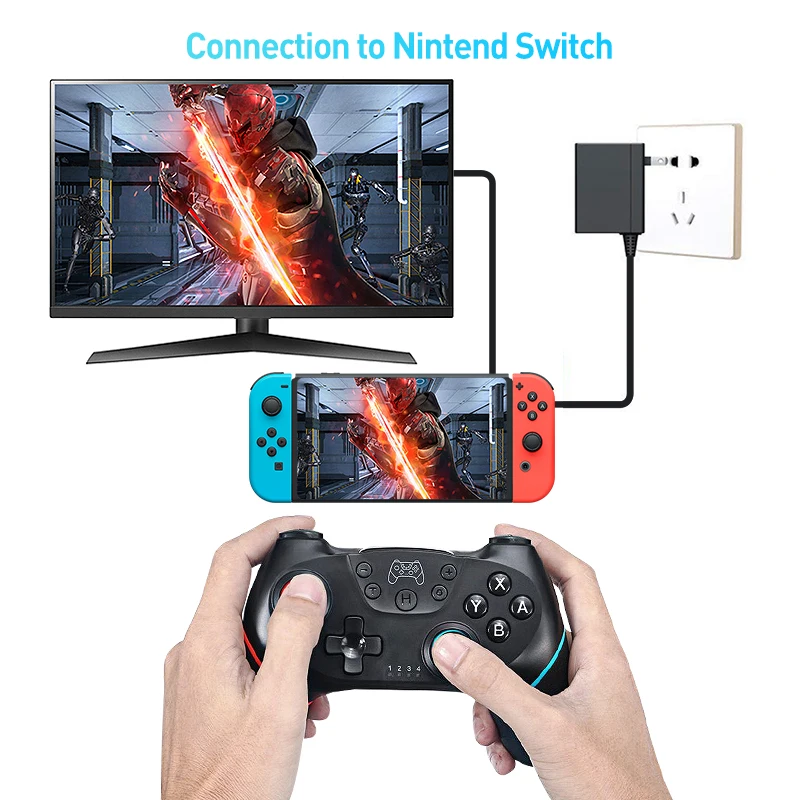 Bluetooth Joystick for Nintendo Switch Controller Control on PC