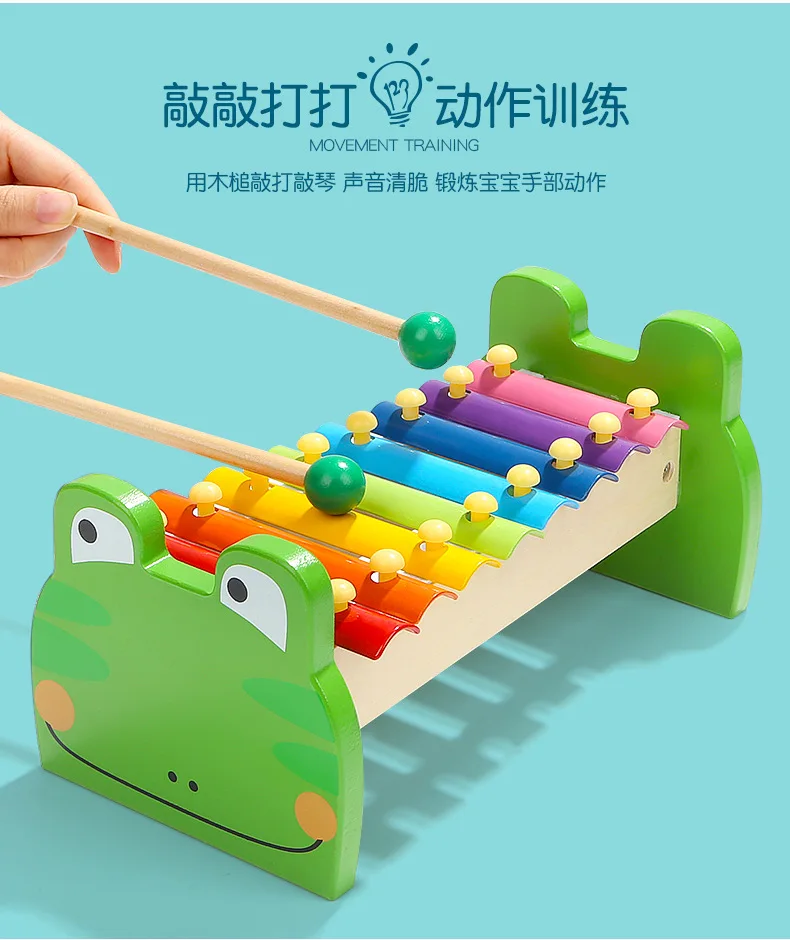 [S] TOPBRIGHT Infants Children Music Box Toy Piano Baby Musical Instrument Toy Educational Beat Music Toy Piano