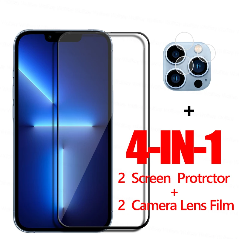 

Для Apple iPhone 13 Pro Max Защитная пленка для экрана для iPhone 13 Pro Max защитная пленка из закаленного стекла для iPhone 13 12 X