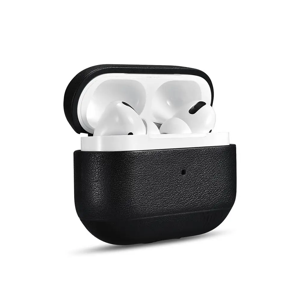 Icarer для Airpods Pro Чехол из кожи наппа классический стиль беспроводной чехол