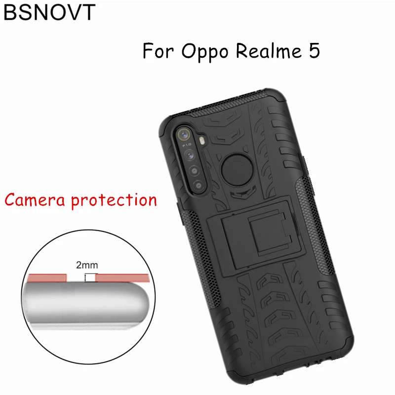 Realme 5 чехол для OPPO Чехол мягкое сиденье автомобиля держатель TPU подставка