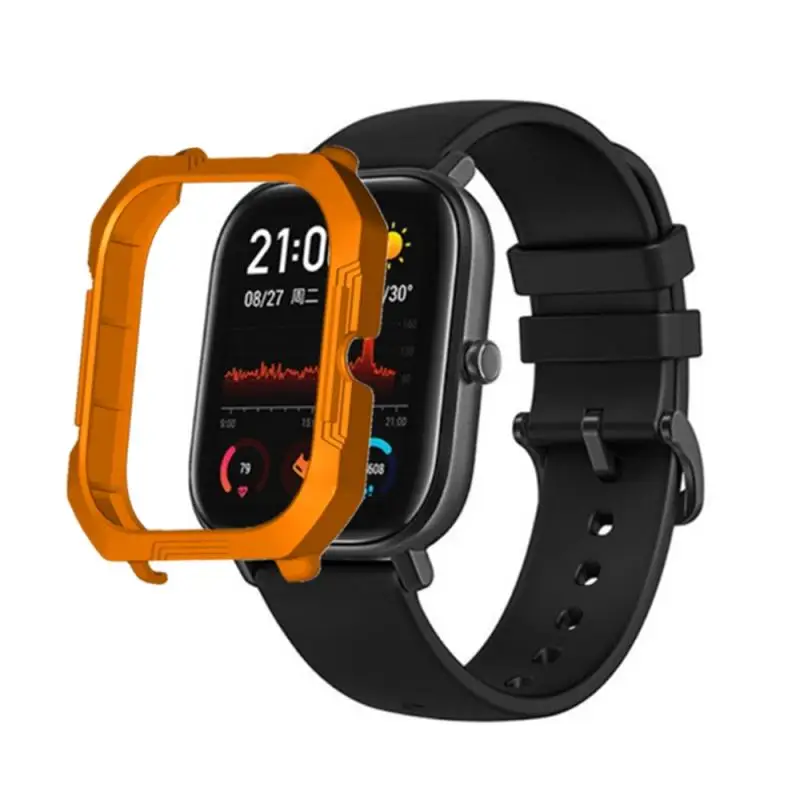 Новая защитная тонкая цветная рамка, устойчивый к царапинам чехол из поликарбоната, защитная оболочка для AMazfit GTS Smart Watch