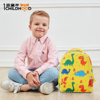 

Toddle backpack Anti-Lost dinosaur Backpack BOY'S girl's School Bag Small kawaii MINI backpack kigs gift 2020 New Style