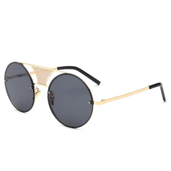 

occidentally women's sunglasses Retro round street shoot celebrity model special design female sunglasses instagram photo props