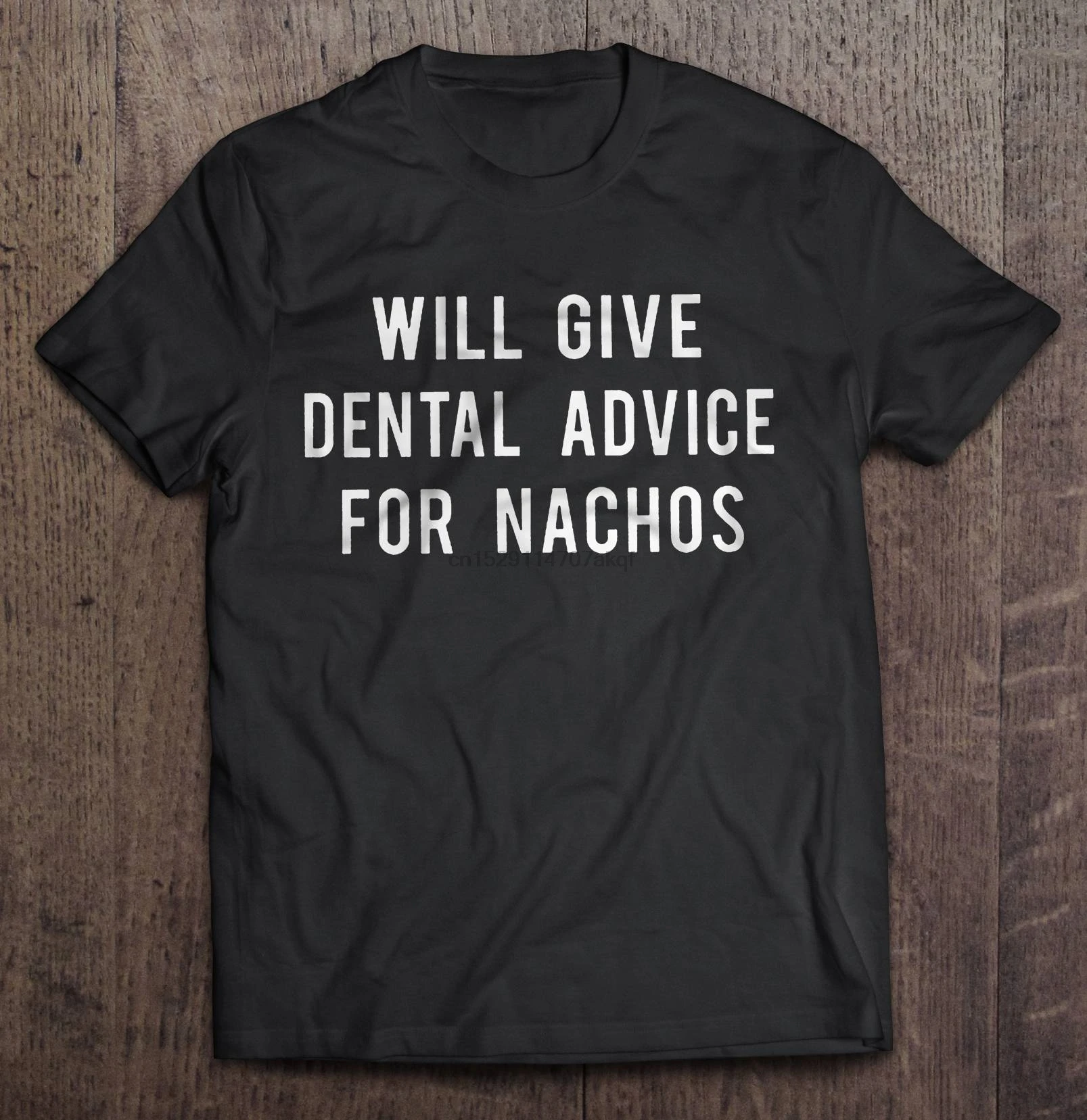 Мужская забавная модная футболка женская Nachos с стоматологическими советами |