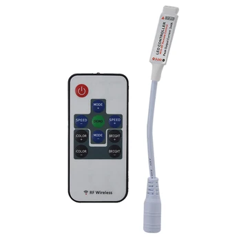 

Controller RF Remote & Dimmer for RGB LED Strip DC 5-24V