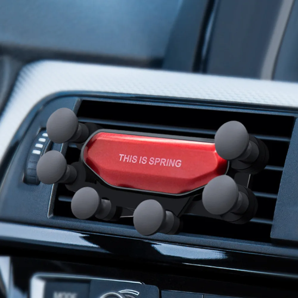Автомобильный держатель гравитационная стойка для мобильного телефона Поддержка деформации Кнопка платы выхода автомобиля навигационная рамка