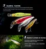 Laser minnow fishing lure 8.5cm 9g pesca Artificial Hard Bait Wobbler Jerkbait Trolling Bass Isca Carp Pike lures ► Photo 2/6