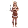 Umorden Halloween Costumes Kids Child Indian Princess Native Archer Huntress Chief Costume Girls Boys Purim Mardi Gras Cosplay ► Photo 2/6