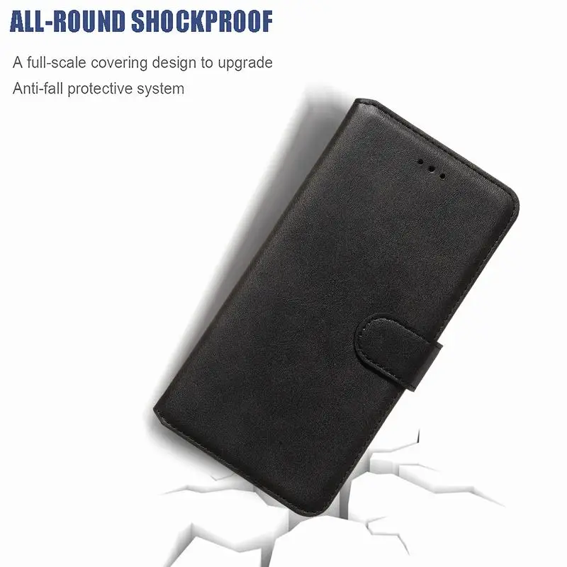 Кожаный чехол кошелек для Xiaomi Mi A3 CC9 CC9E оболочка противоударные откидные