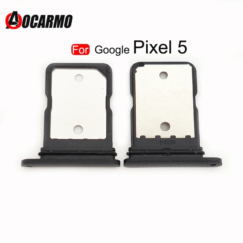 Black Green Sim Card Socket Slot Sim Tray Reader Holder For Google Pixel 5 Replacement Parts Sim Sd Card Trays Aliexpress