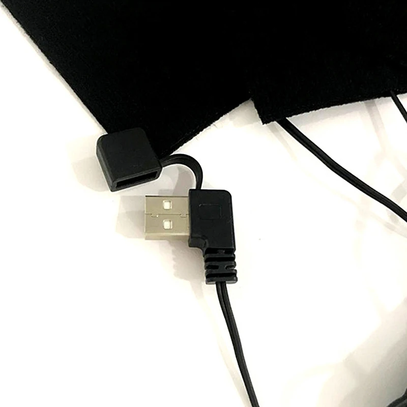 USB Заряженные теплые пасты колодки водонепроницаемый сейф портативный обогрев грелка Pad углеродного волокна нагревательная пластина для жилет куртка ткань