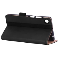 style protective For Lenovo Tab M7 TB-7305F Tablet Case Retro Style PU Leather Case Flip Stand Card Slots Protective Cover And Elastic Hand Strap (4)