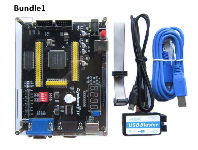  Altera Cyclone IV EP4CE6 FPGA Placa de desarrollo Niosi EP4CE PCB y USB Blaster Jtag como programad