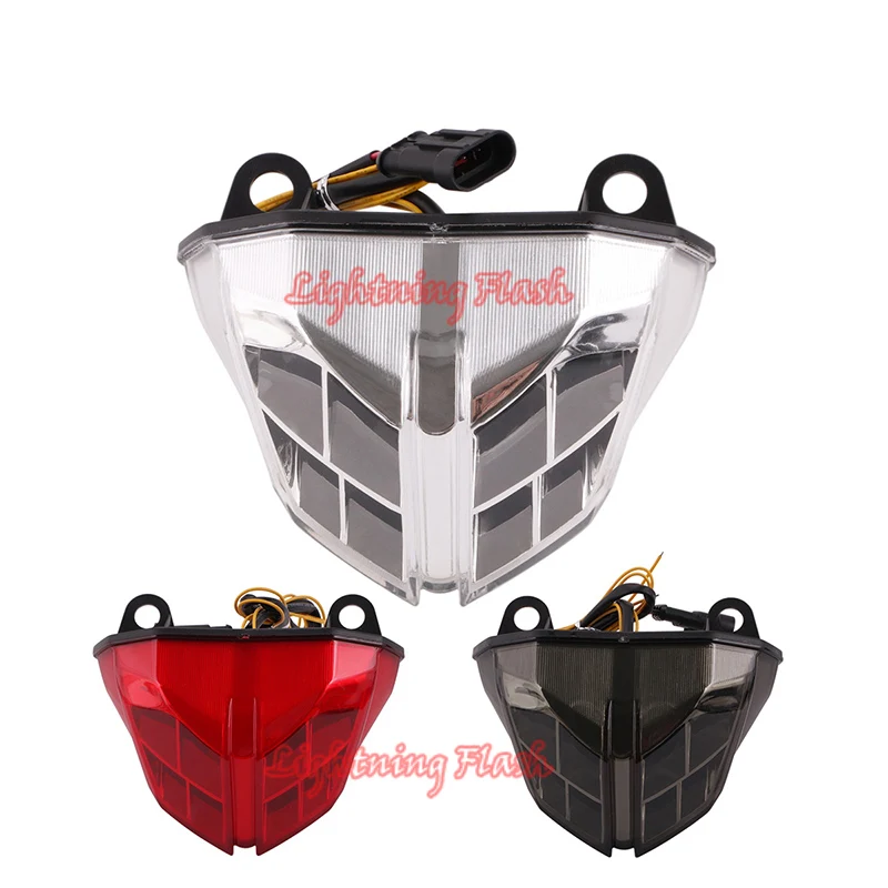 Для Ducati Streetfighter 848 1100 2012- мотоциклетный задний светильник, тормозной светильник, стоп-сигнал поворота, индикаторная лампа, светильник номерного знака