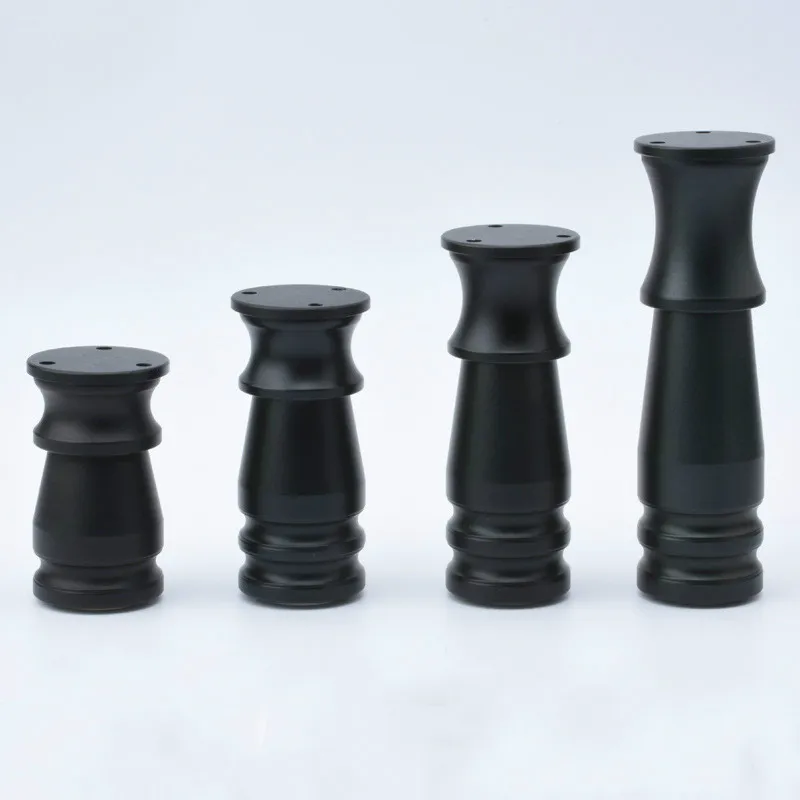 4 шт./компл. черный и белый высокое качество алюминиевый сплав регулируемая стопа