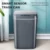 16L Intelligent Trash Can Automatic Sensor Dustbin Smart Sensor Electric Waste Bin Home Trash Can For Kitchen Bathroom Garbage
