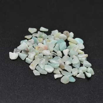 

Natural Amazonite Chip Beads for jewelry making DIY accessories, No Hole/Undrilled, 2~8x2~4mm; about 8500pcs/500g