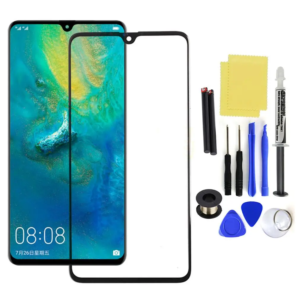Прочный запасной передний стеклянный экран LOCA Клей Набор комплект для Huawei Mate 20 30