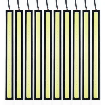 

Factory Direct Sale 10pcs Waterproof LED COB PC Car Auto Driving Daytime Running Lamp Fog Light White