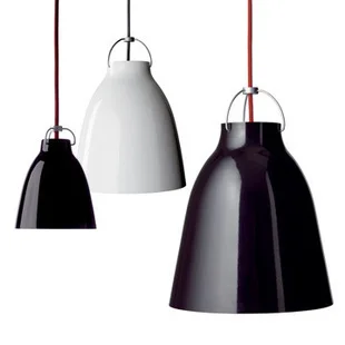 

1pc Modern Caravaggio Suspension black/white pendent Light lighting sitting room GY262