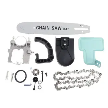 

Upgrade 11.5inch Electric Chainsaw Bracket Adjustable Universal M10 Chain Saw Part Angle Grinder Into Chain Saw