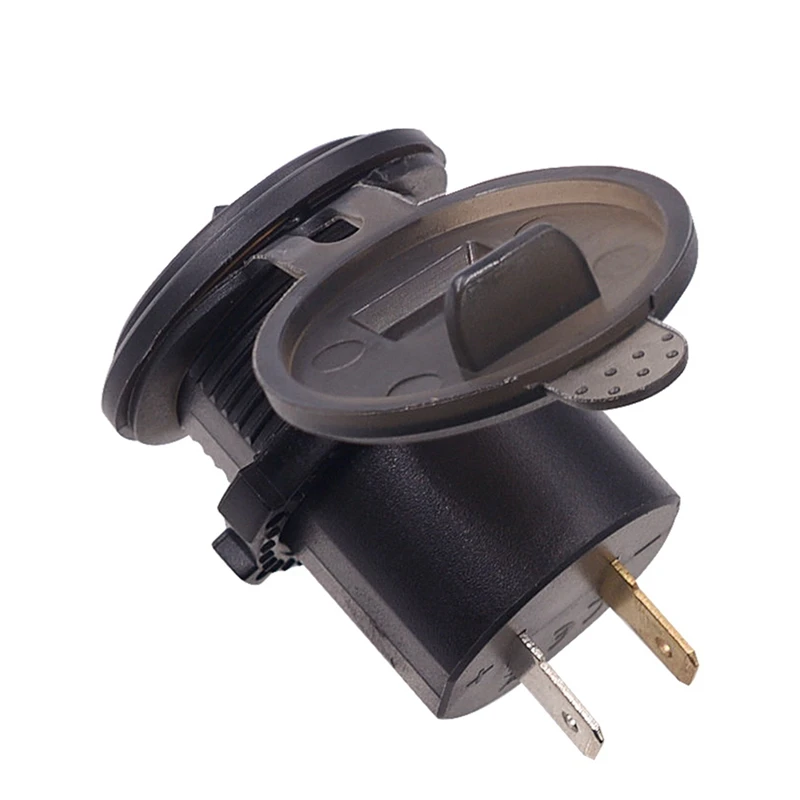 Universial Dual USB мотоцикл автомобильного прикуривателя гнездо зарядное устройство+ светодиодный цифровой вольтметр метр монитор аксессуары для интерьера