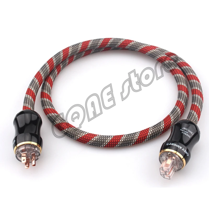 

Hi-End hifi audio US/EU/AU power cord power cable pure copper power plug connector AMP Speaker Audio Cables