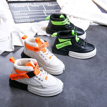 

Warm Fur Children High-Top Shoes Kids Sport shoes For Running New Fashion Casual shoes Boys and Girls Shoes Sneakers