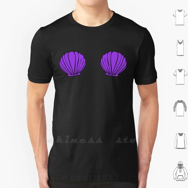 Seashell Bra T Shirt Custom Design 