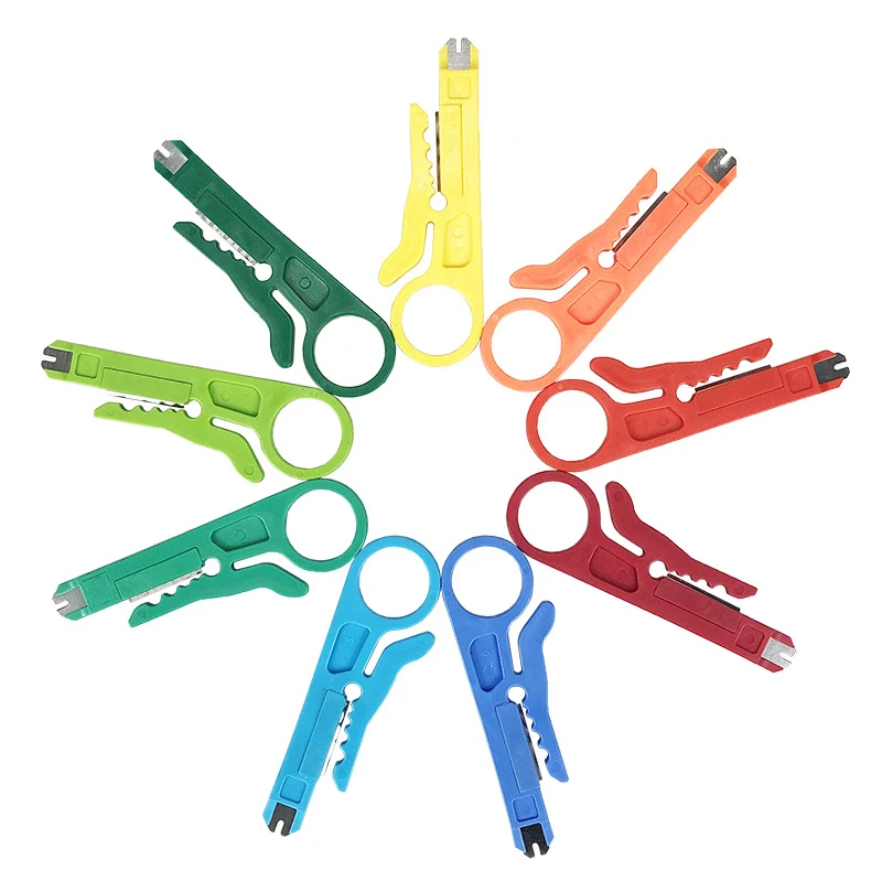 

Mini Portable Wire Stripper Knife Crimper Pliers Crimping Tool Cable Stripping Wire Cutter Multi Tools Cut Line Pocket Multitool