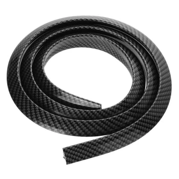

Protective Car Wheel Eyebrow Strip Fender Extension Moulding Flares Trims Edge Black Rubber Protection Decorative