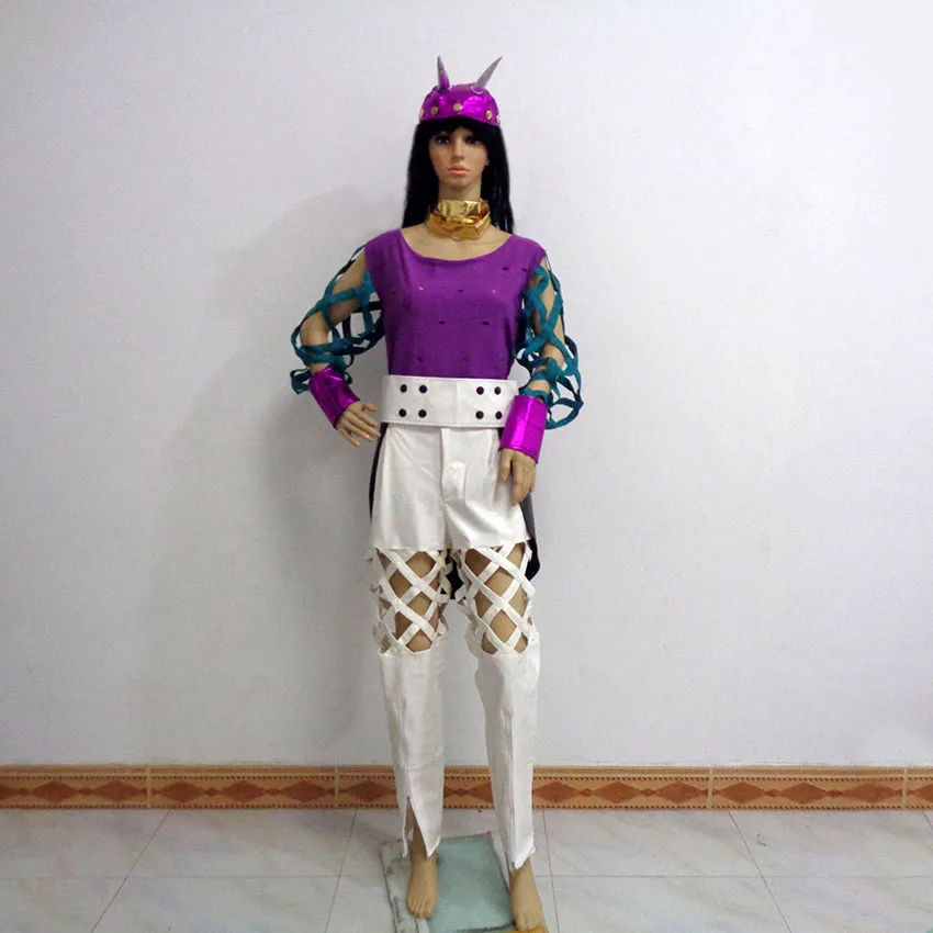 

Narciso Anasui Female Style Sex Reversion Cosplay Costume Halloween Uniform Outfit Customize Any Size