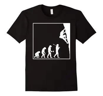 

Rock Climb Free Climber Evolution Funny T-Shirt New T Shirts Unisex Funny Tops Tee Summer 2018 Short Sleeve Plus Size