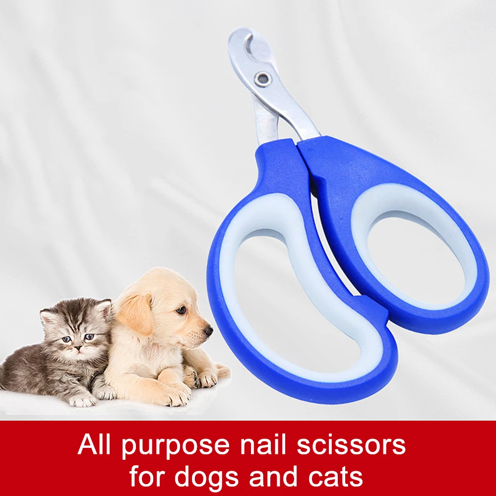 

New Pet Nail Clipper Scissors Pet Dog Cat Nail Toe Claw Clippers Scissors Trimmer Grooming Tools For Pet Supplies Random Color