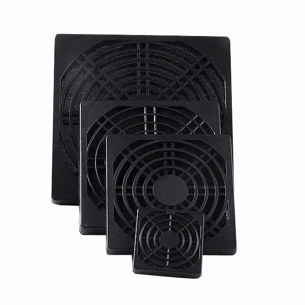 Plastic Mesh Dust Filter Cover Grill pc fan protector For 40mm 80mm 90mm 120mm PC Case Fan Dustproof Guard Grill Protector Covers