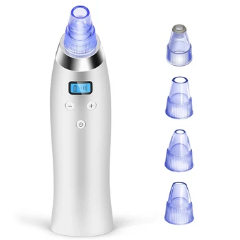 

Miji Mila Blackhead Remover Vacuum Electric Pore Vacuum Facial Pore Cleaner Acne Comedone Extractor Kit USB Rechargeable