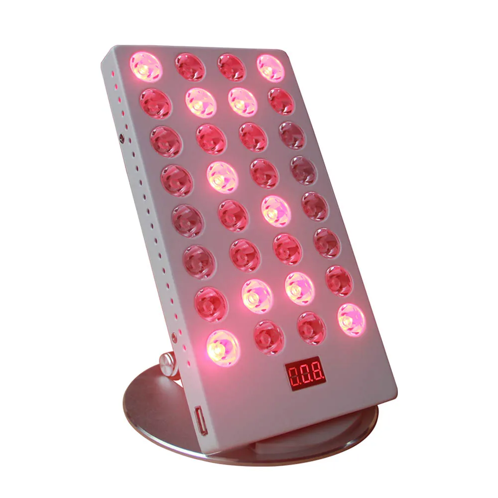 Антивозрастной 35 Вт красный светодиодный светильник, терапия, глубокий красный 660nm, рядом с инфракрасным 850nm, TLmini USB, время для облегчения боли