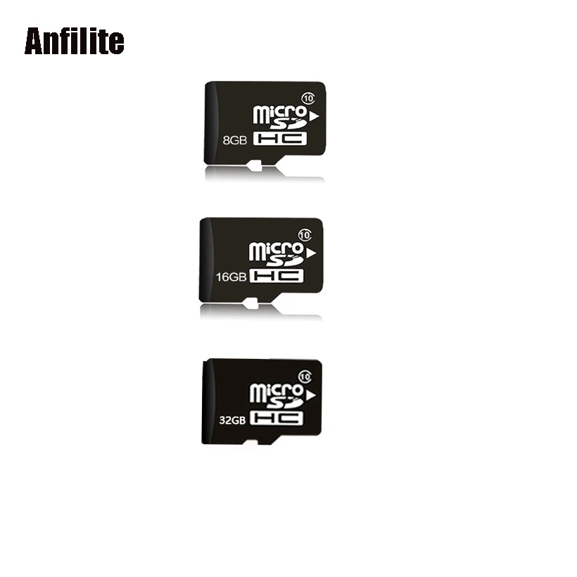 Карта памяти Anfilite Micro SD карта 16 ГБ 32 8 MicroSD Max 80 м/с Uitra C10 TF cartao de memoria для автомобиля dvr