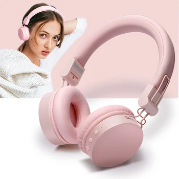 

Wireless Bluetooth + wired Headphones Hifi Casque Audio Fone De Ouvido Bluetooth Stereo Noise reduction TF Card FM Radio Headset