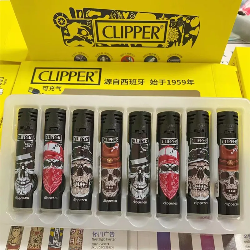 Mecheros Clipper Originales Españoles, Mecheros Metálicos De Gas Butano Con  Llama De Chorro Directo, Colección De Mecheros A Prueba De Viento, Mecheros  Para Hombres, Aparatos Para Fumar De 6,55 €