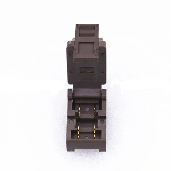 

SMD4 burn in socket Clamshell test adapter 7050 with 4pin pitch 5.08mm connector IC size 7.5x5.0 mm