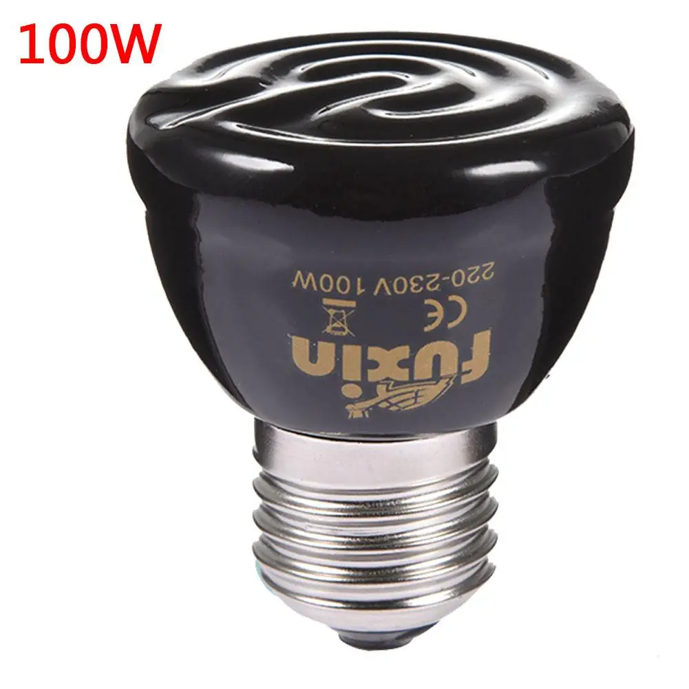 

Far Infrared Pet Heating Lamp Ceramic Pet Heating Lamp Light Bulb Pet Brooder Chickens Reptile Lamp 25W 50W 75W 100W