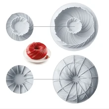 

Vortex Silicone Molds Turbine Cake Decorating Molds For Baking Fondant Baking Tools Candy Making Mould