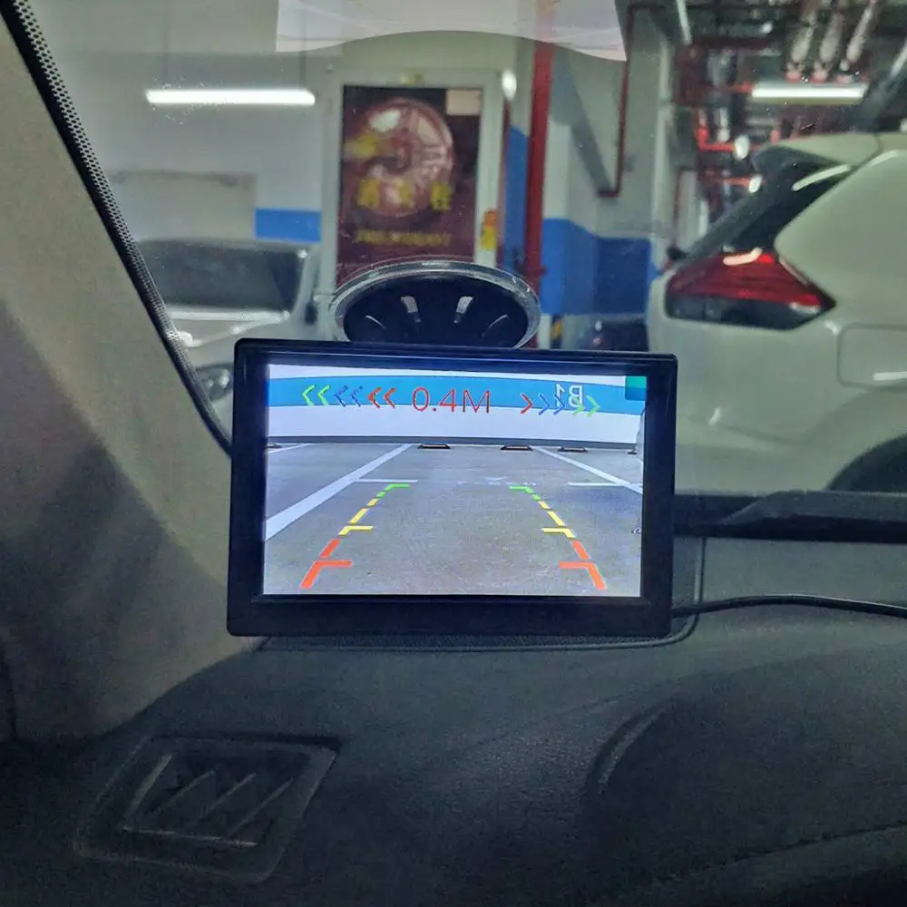 SMALUCK беспроводной 5 &quotTFT ЖК дисплей резервный автомобильный монитор +